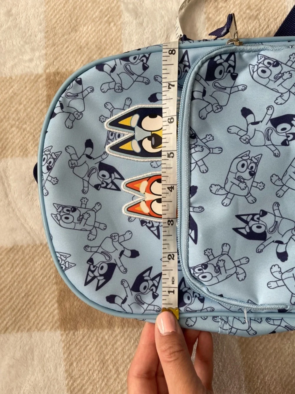 NWT Light Blue Mini Kids Bluey and Bingo Backpack
